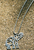 COLGANTE ELEFANTE FINO PLATEADO