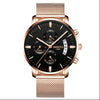 RELOJ NIBOSI ORO ROSA